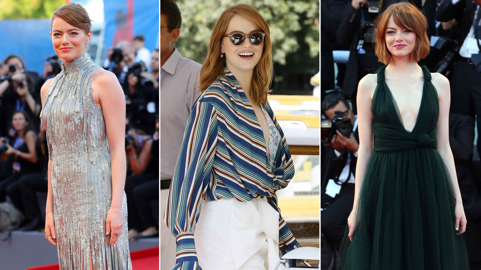 emma stone's style evolution at the Venice Film Festival