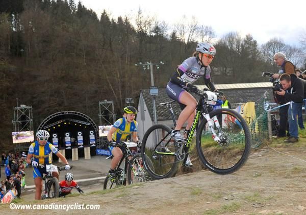 1/8 Final: Eva Lechner (Colnago Sudtirol) leading