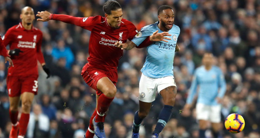 Liverpool Virgil van Dijk Manchester City Raheem Sterling