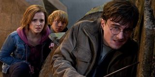 Emma Watson, Rupert Grint, and Daniel Radcliffe in Harry Potter and the Deathly Hallows - Part 2