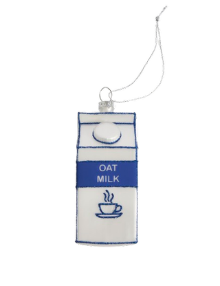 Glass Oat Milk Hanging Decoration