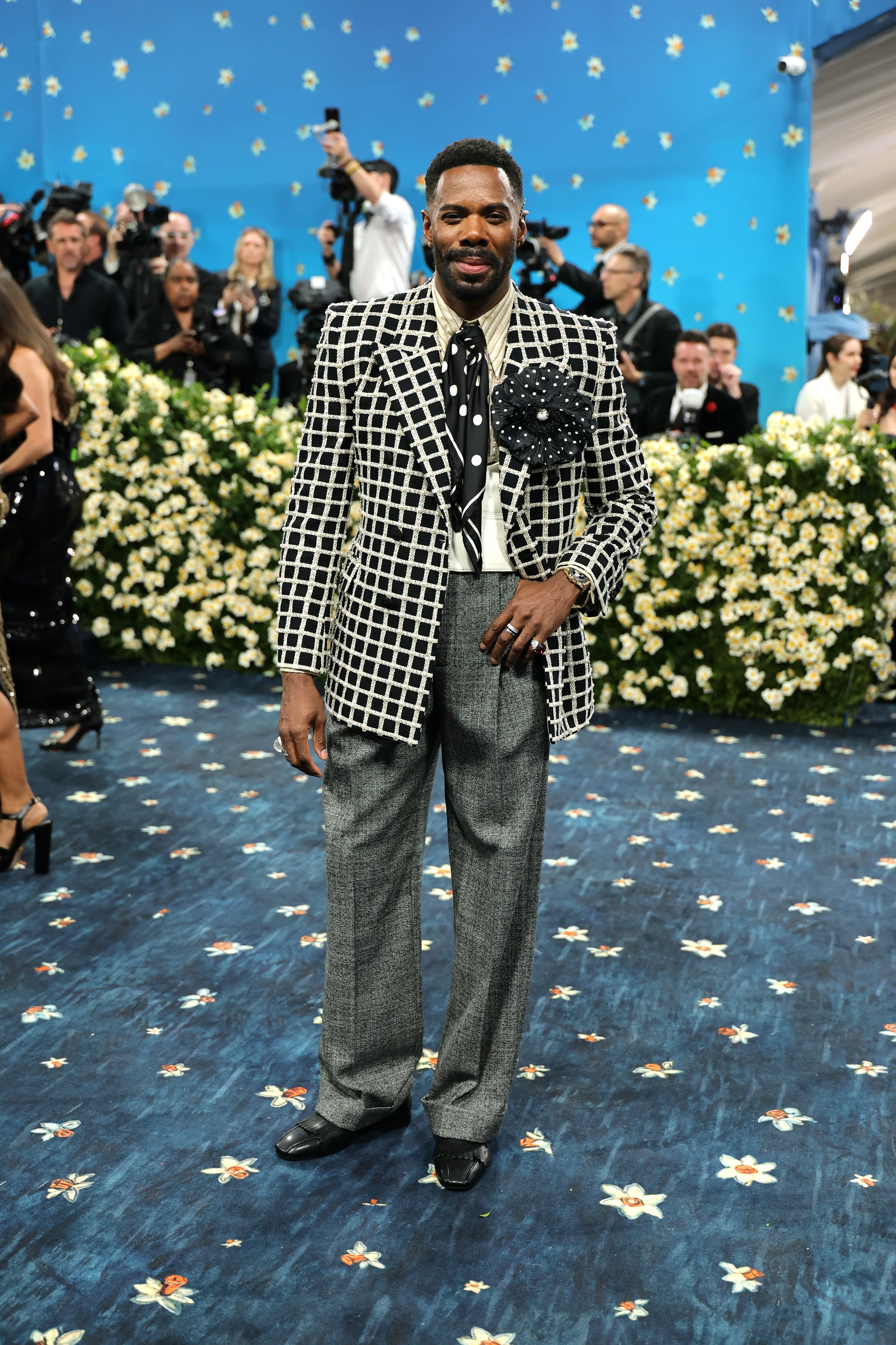 Colman Domingo, Met Gala Co-Chair, attends the 2025 Met Gala Celebrating "Superfine: Tailoring Black Style" at Metropolitan Museum of Art on May 05, 2025 in New York City.