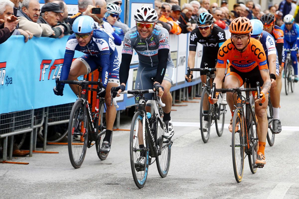 Manuel Belletti (Southeast) wins the sprint
