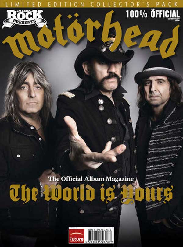 The cover of Motorhead's The World Is Yours fanpack
