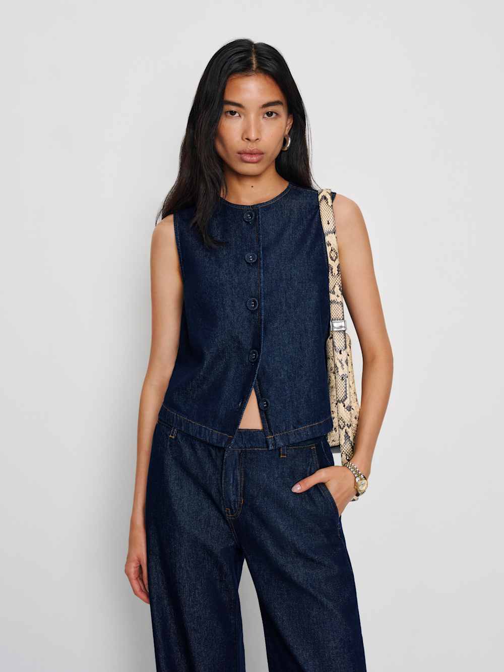 Bonnie Denim Top