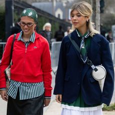 four content creators walking down the street during copenhagen fasion week - escentric molecule