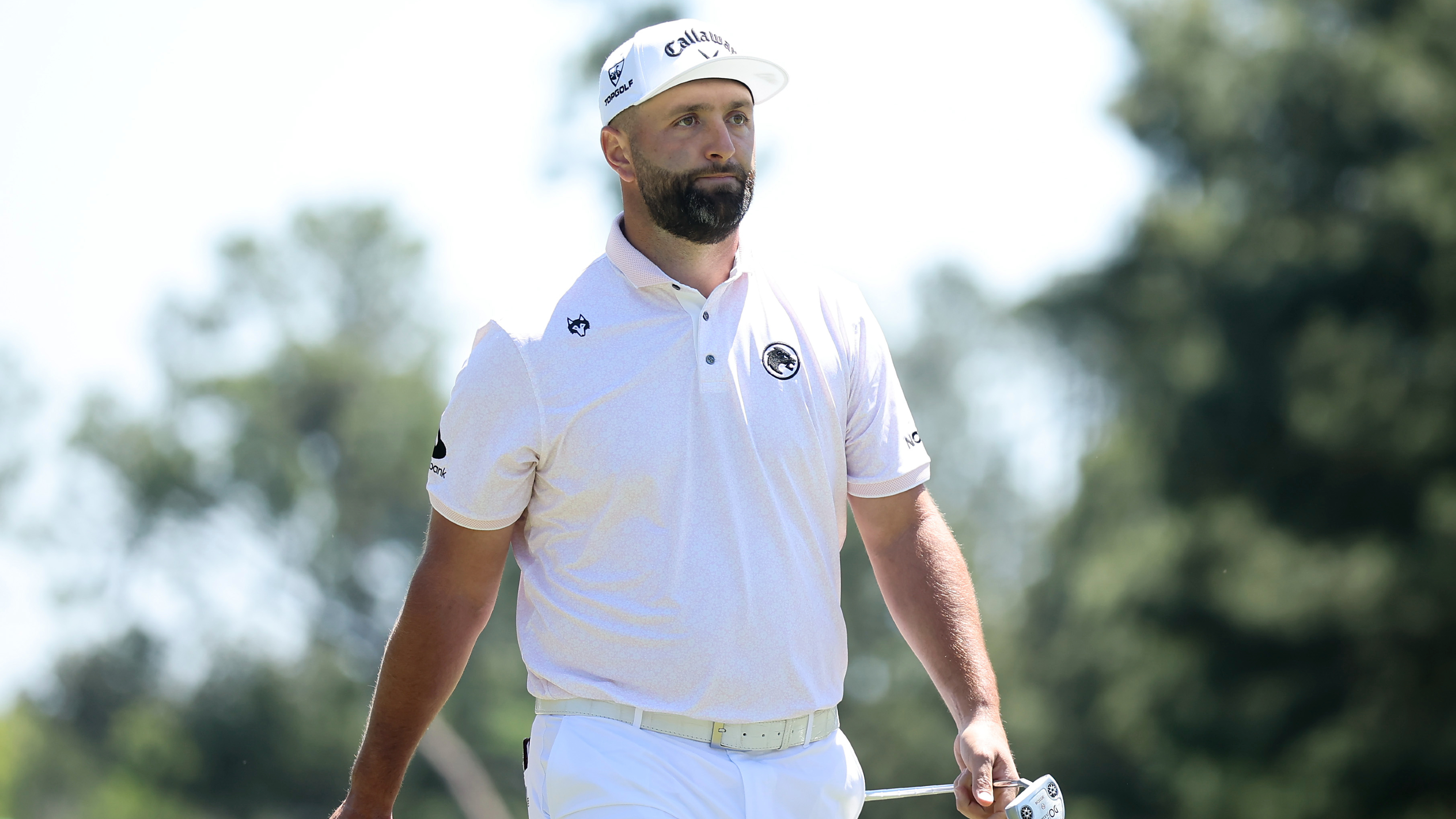 Jon Rahm at The Masters at Augusta National