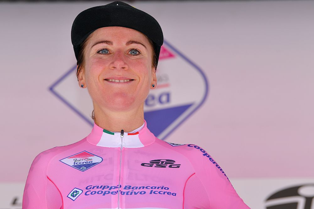 Annemiek van Vleuten (Mitchelton-Scott) wins the stage 6 time trial at the Giro Rosa and extends her overall lead