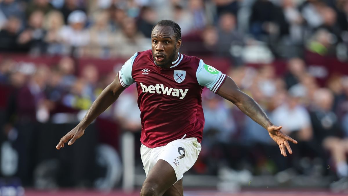 West Ham United&#039;s Michail Antonio during the Premier League ahead of the Tottenham vs West Ham live stream