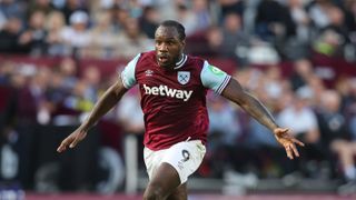 West Ham United&#039;s Michail Antonio during the Premier League ahead of the Tottenham vs West Ham live stream