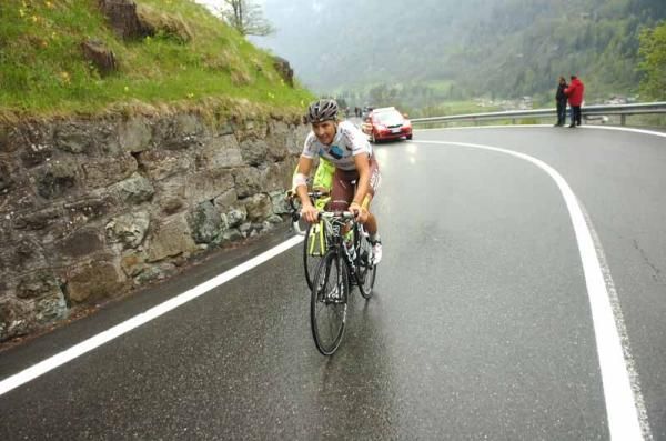 It was very wet at times along the way