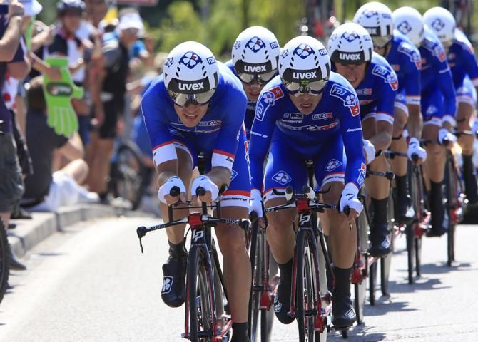 FDJ is cheered on by home crowds