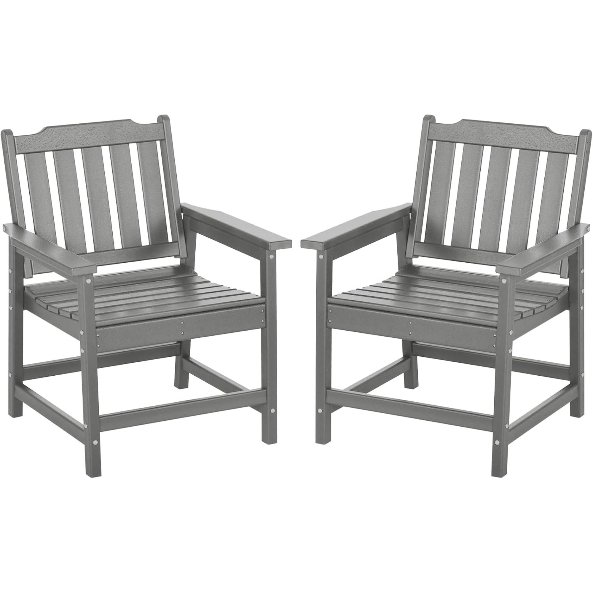 Outsunny All-Weather Patio Chairs Set of 2