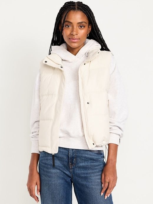 Water-Resistant Puffer Vest