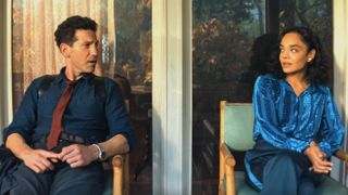 (L to R) Jon Bernthal as Detective Jack Harper and Tessa Thompson as Anna in episode 101 of "His and Hers."