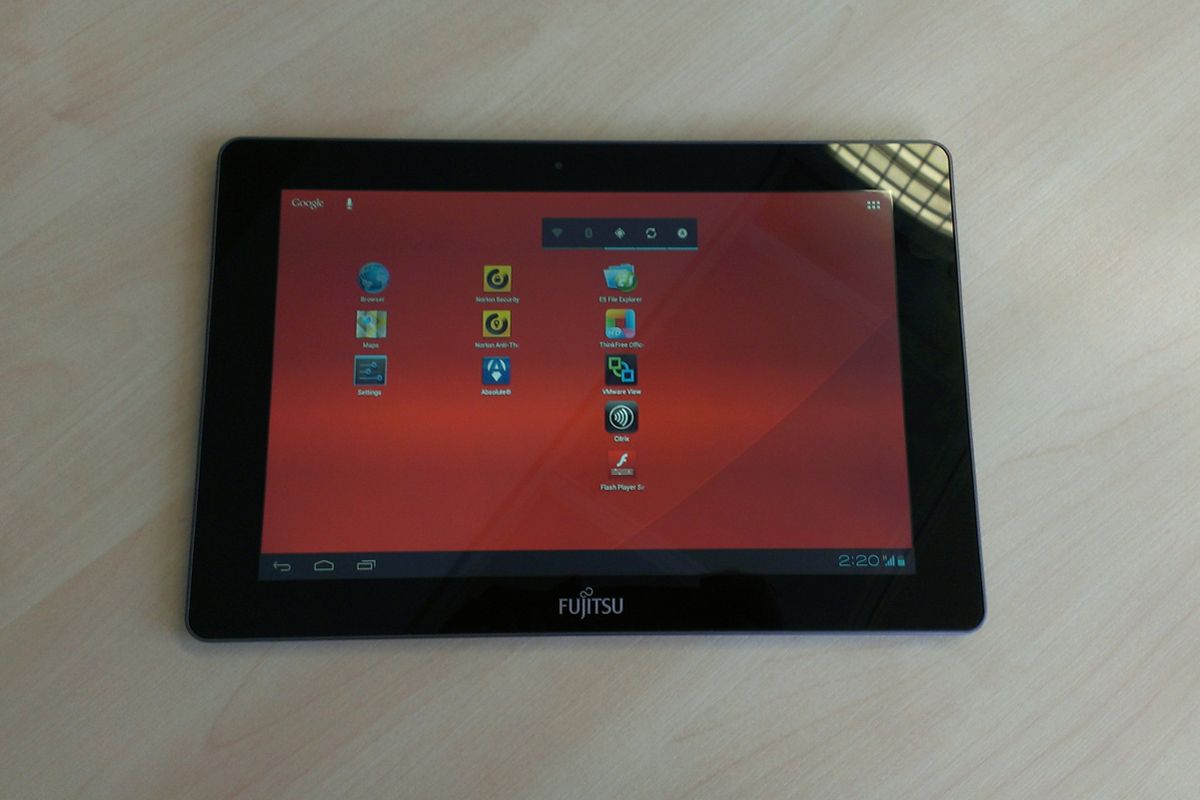 Fujitsu M532 Android tablet