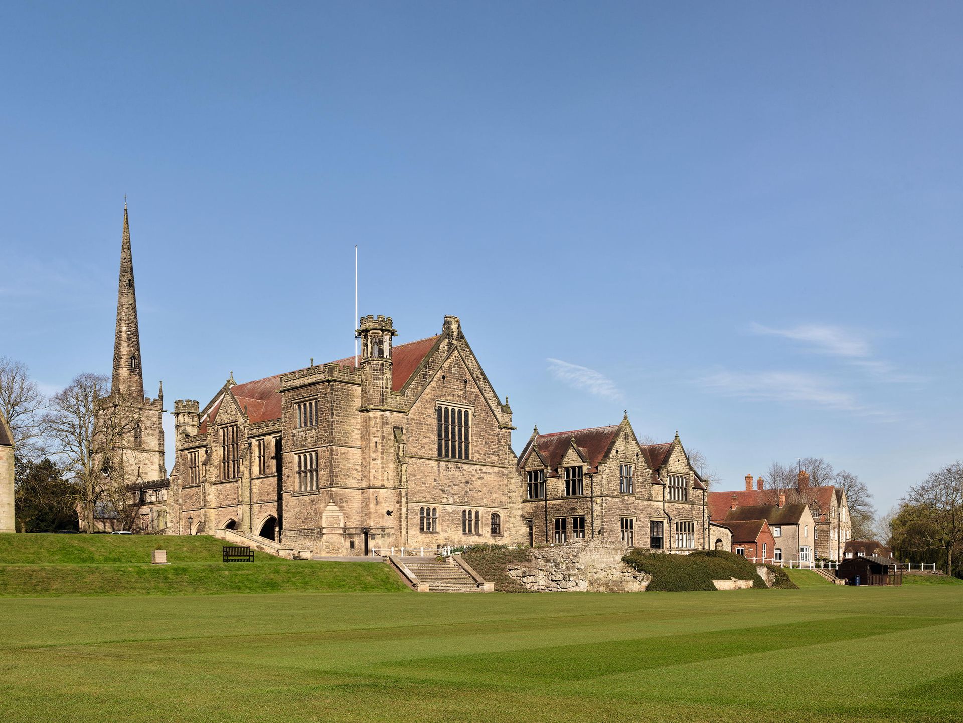 Repton Monastery Repton: The 500-year-old school with a medieval priory whose story ...