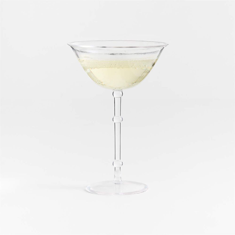 Mimms 8-Oz. Acrylic Coupe Glass by Jake Arnold