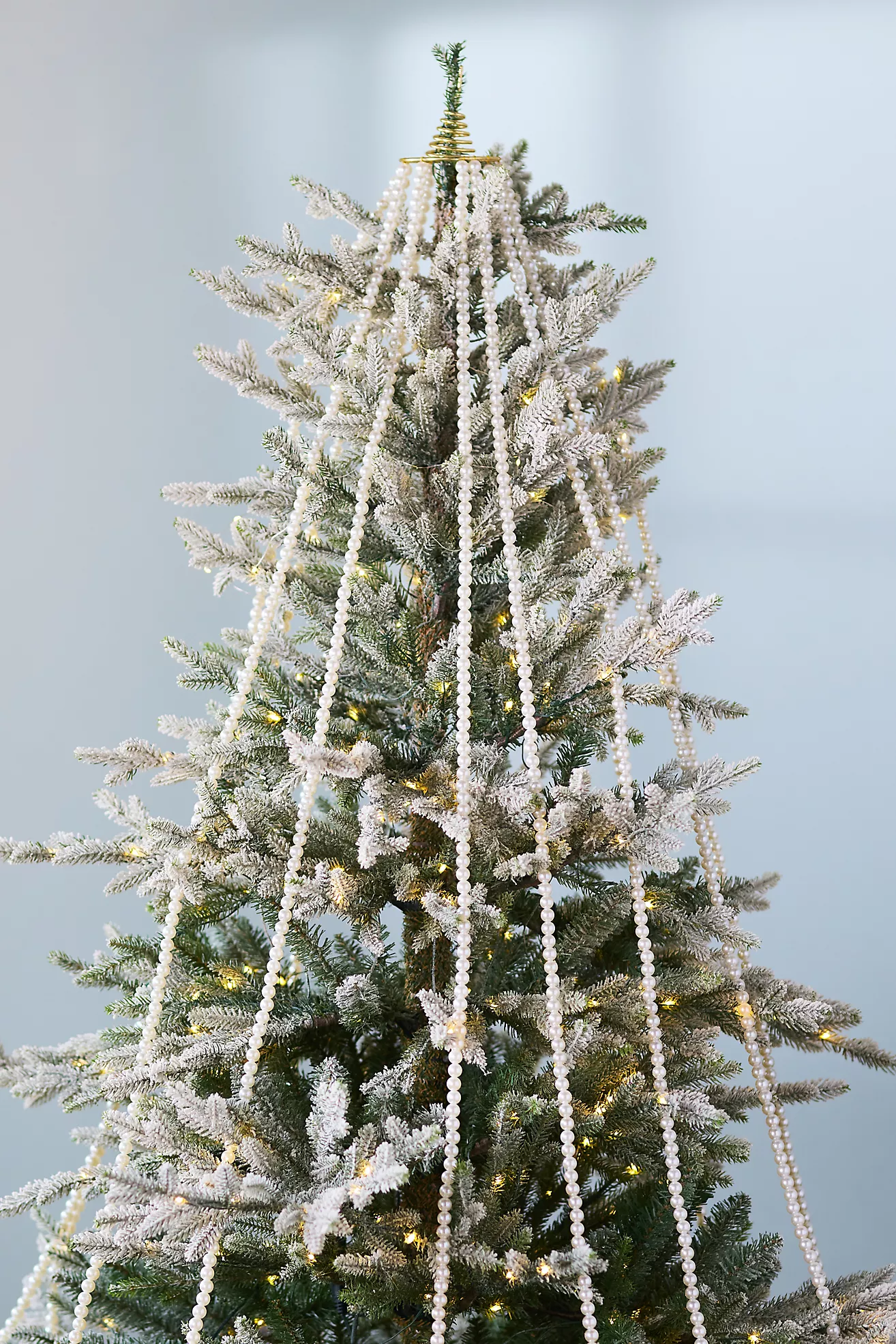 Pearled Strand Tree Topper