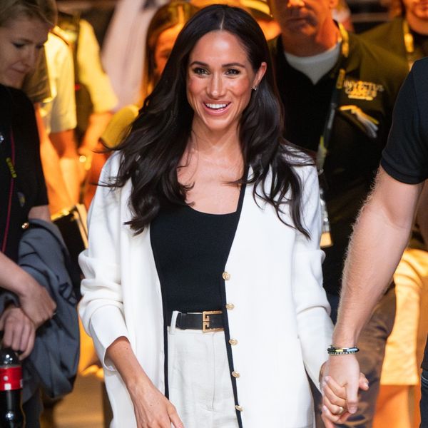 The Exact J.Crew Sweater Blazer Meghan Markle Wore to the Invictus Games Is Available to Order Again