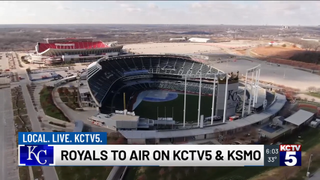 Shot of KC Royals stadium