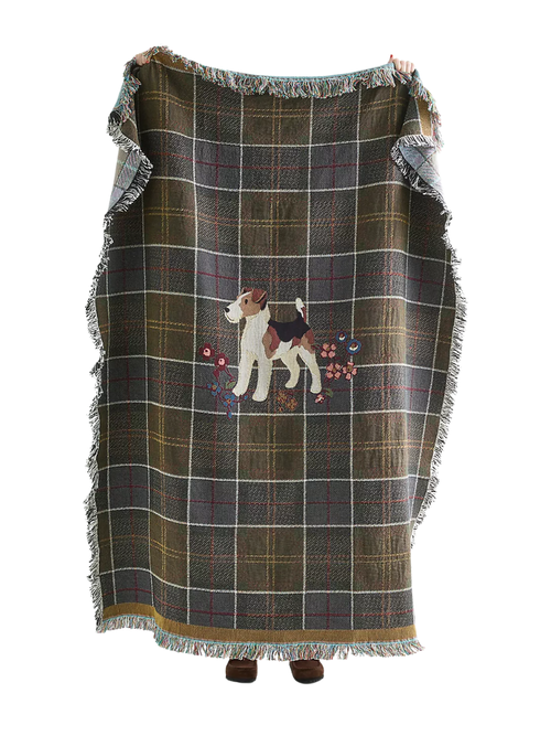 Cotton Woven Throw Blanket