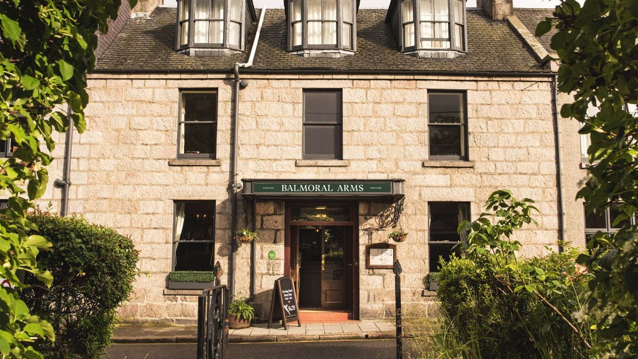 Balmoral Arms provides an authentic snapshot of Highland life