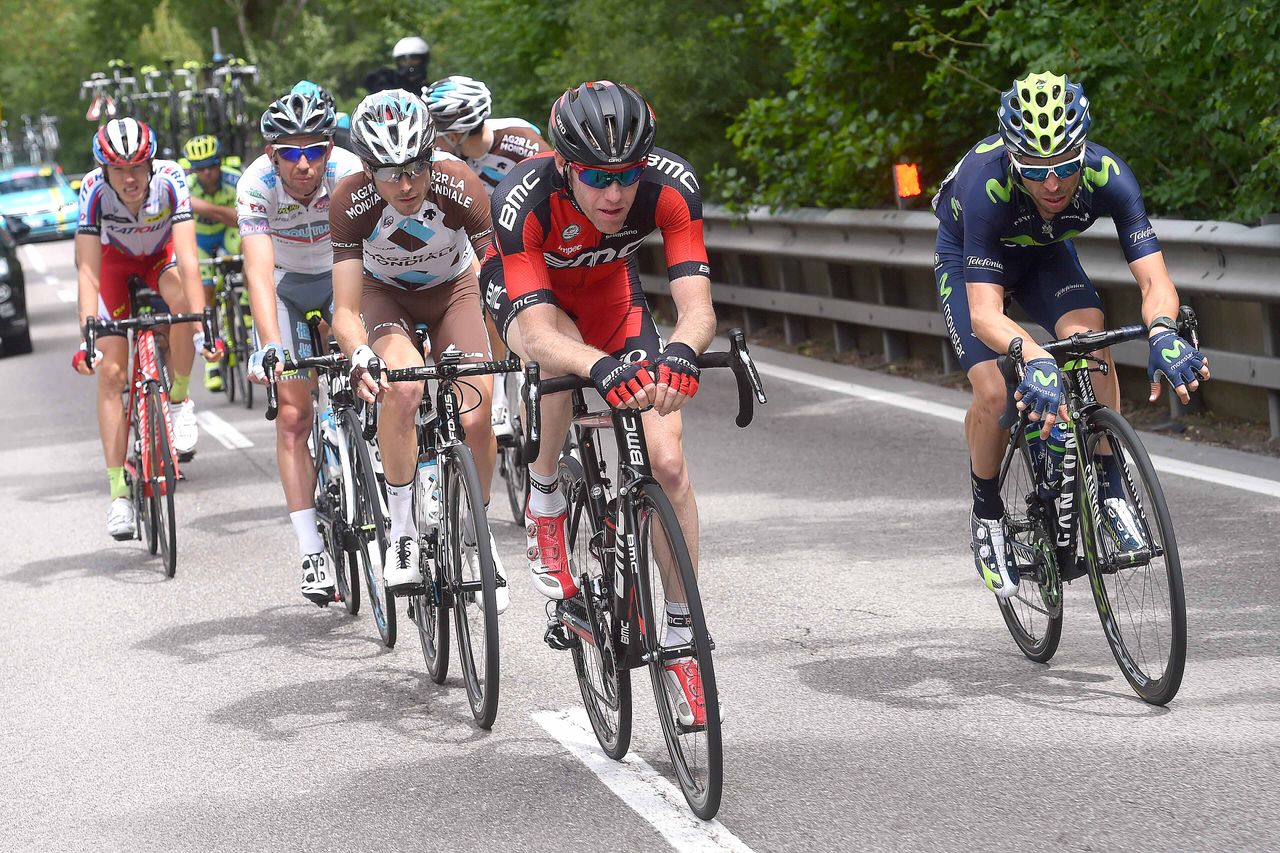 Brent Bookwalter leads the break