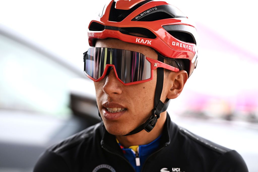 PAIPA COLOMBIA FEBRUARY 06 Egan Bernal of Colombia and Team Colombia prior to the 4th Tour Colombia 2024 Stage 1 a 1686km stage from Paipa to Santa Rosa de Viterbo 2751m on February 06 2024 in Paipa Colombia Photo by Maximiliano BlancoGetty Images