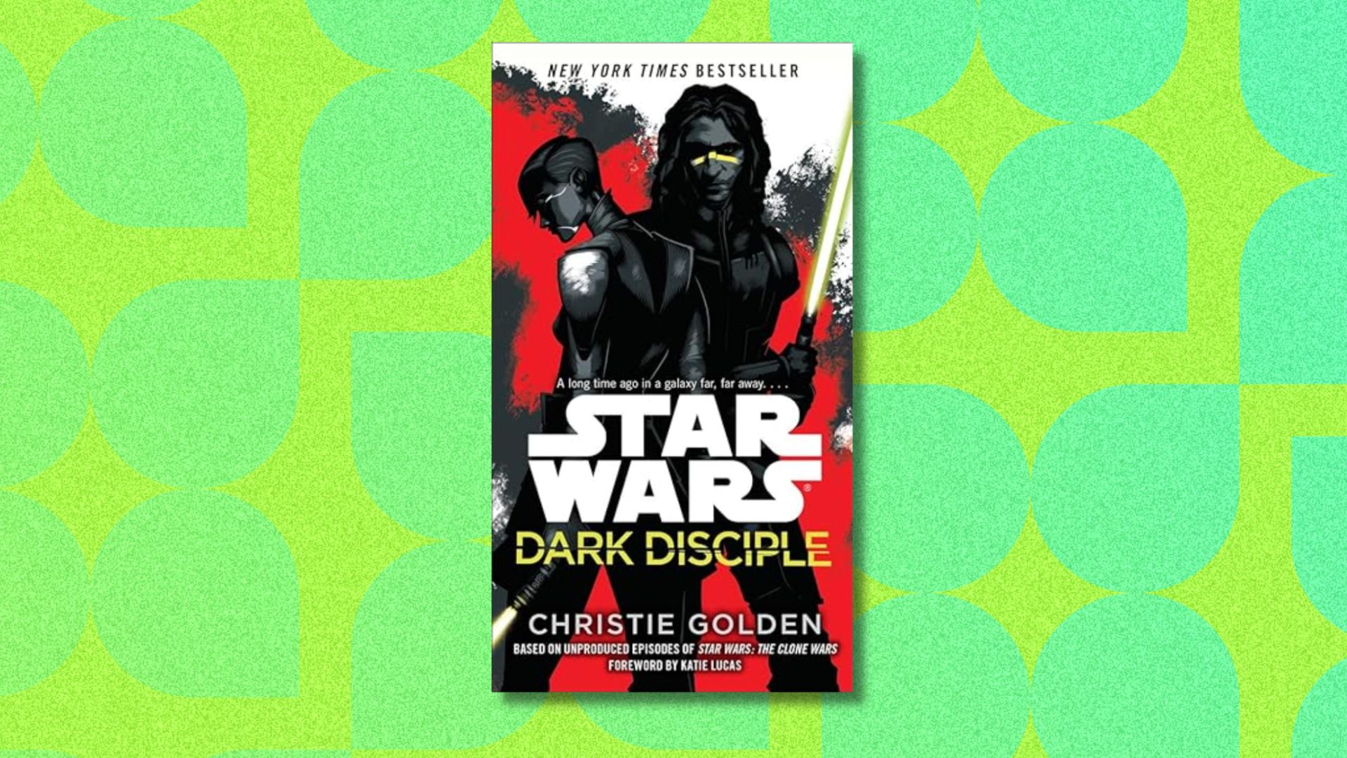 an image of the Dark Disciple book cover