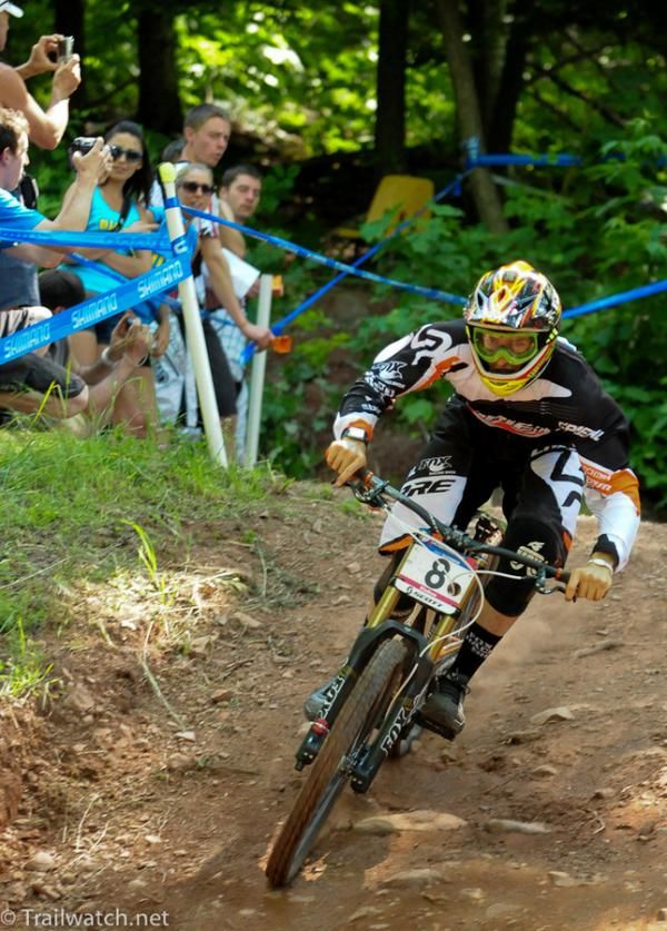 Sam Blenkinsop (Lapierre International) with a 7th place run