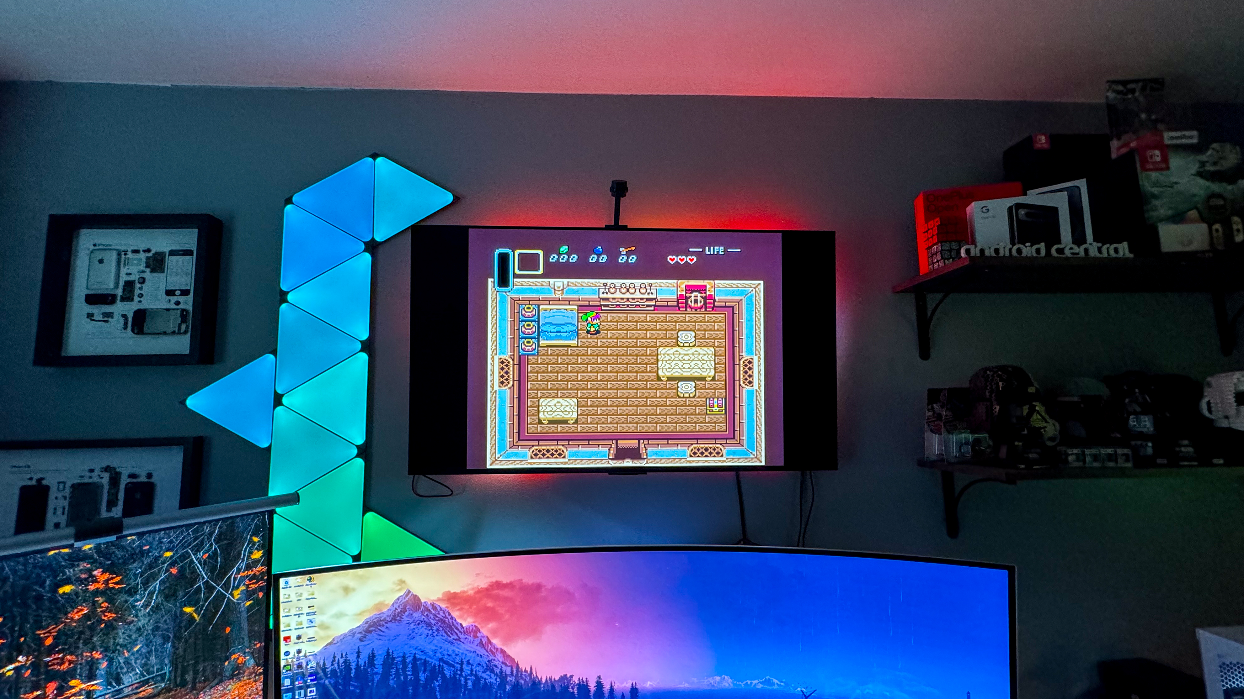 Playing Zelda through an emulator on the Fire TV Stick 4K Max