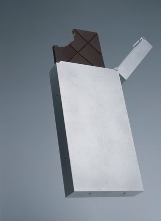 Chocolate case by Romance Chocolate, Bozarthfornell Architects and Allaert Aluminum