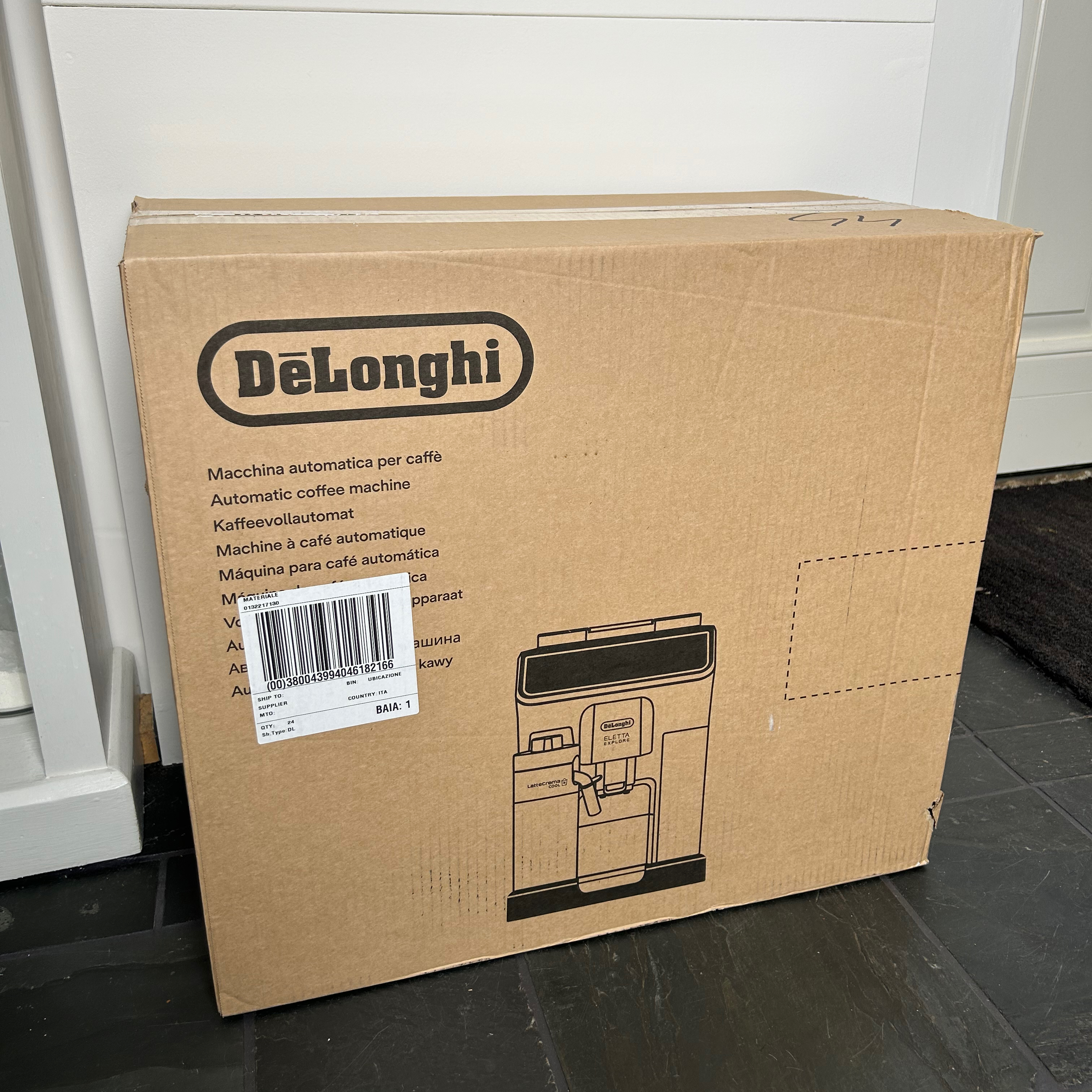De'Longhi bean to cup coffee machine testing at home