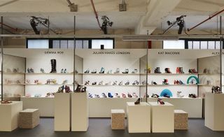 Showroom for shoes