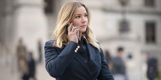 Sharon on a phone call in The Falcon and the Winter Soldier.