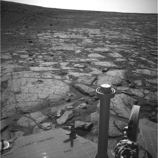 Opportunity Mars Rover Near Solander Point