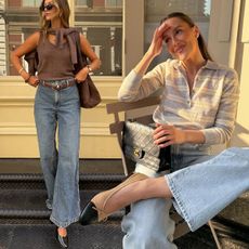 Collage Image of Spring Capsule Wardrobe Outfits