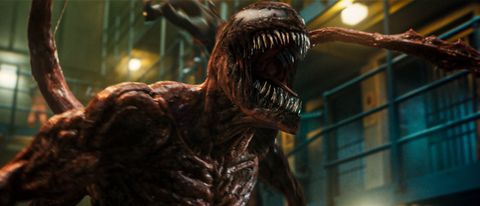 Carnage screams in Venom: Let There Be Carnage