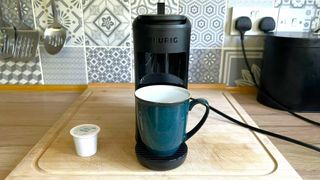 Keurig K-Mini Mate coffee maker on kitchen counter