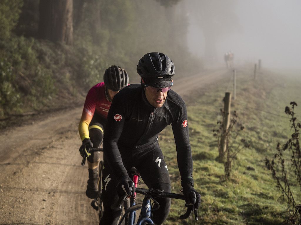 Richie Porte at Devil&#039;s Cardigan in Tasmania, the 2023 Australian Gravel National Championships race