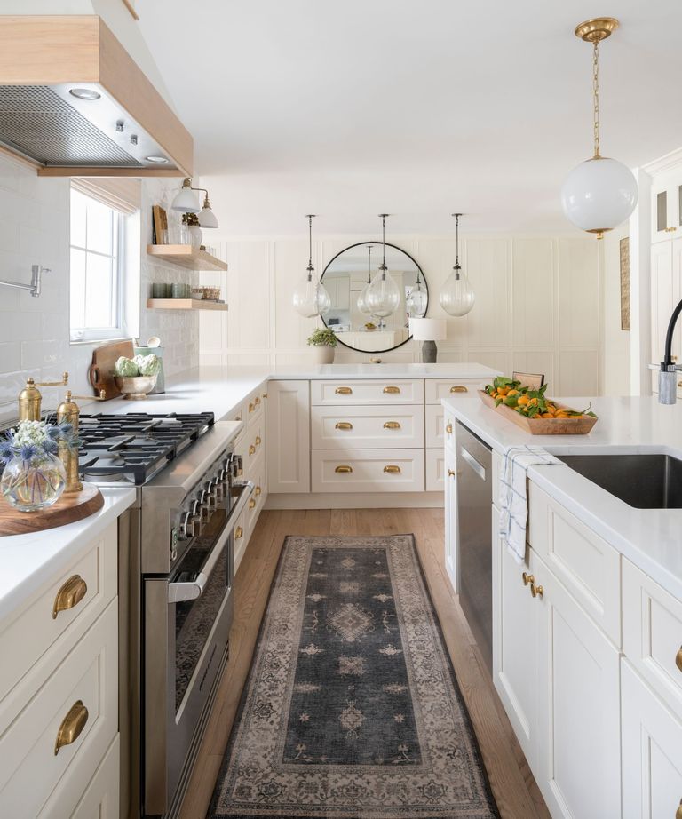 Should you actually paint a small kitchen in a dark color? | Homes and ...