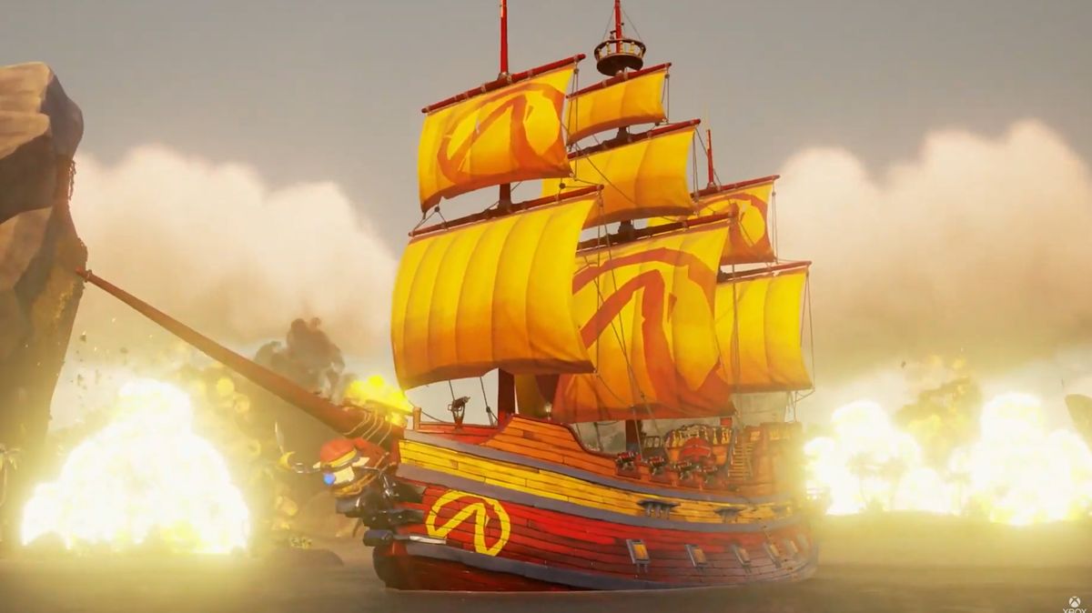 Ketchup and mustard-colored Borderlands ships will splash onto Sea of ...