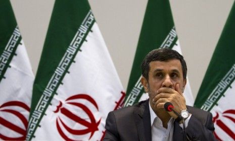 In 2005, Iranian President Mahmoud Ahmadinejad said Israel &amp;quot;must be wiped off the page of time,&amp;quot; a threat that Iran more or less repeated on Sunday while Tehran tested missiles.