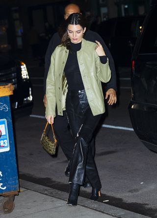Kendall Jenner wearing Louis Vuitton bag