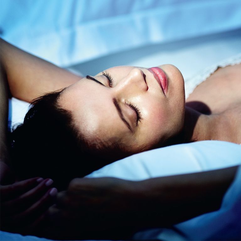 Serums cover image model sleeping skincare