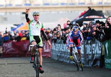 Jeremy Powers (Cannondale-Cyclocrossworld.com) sweeps the weekend in Portland and wins the USGP Championship.