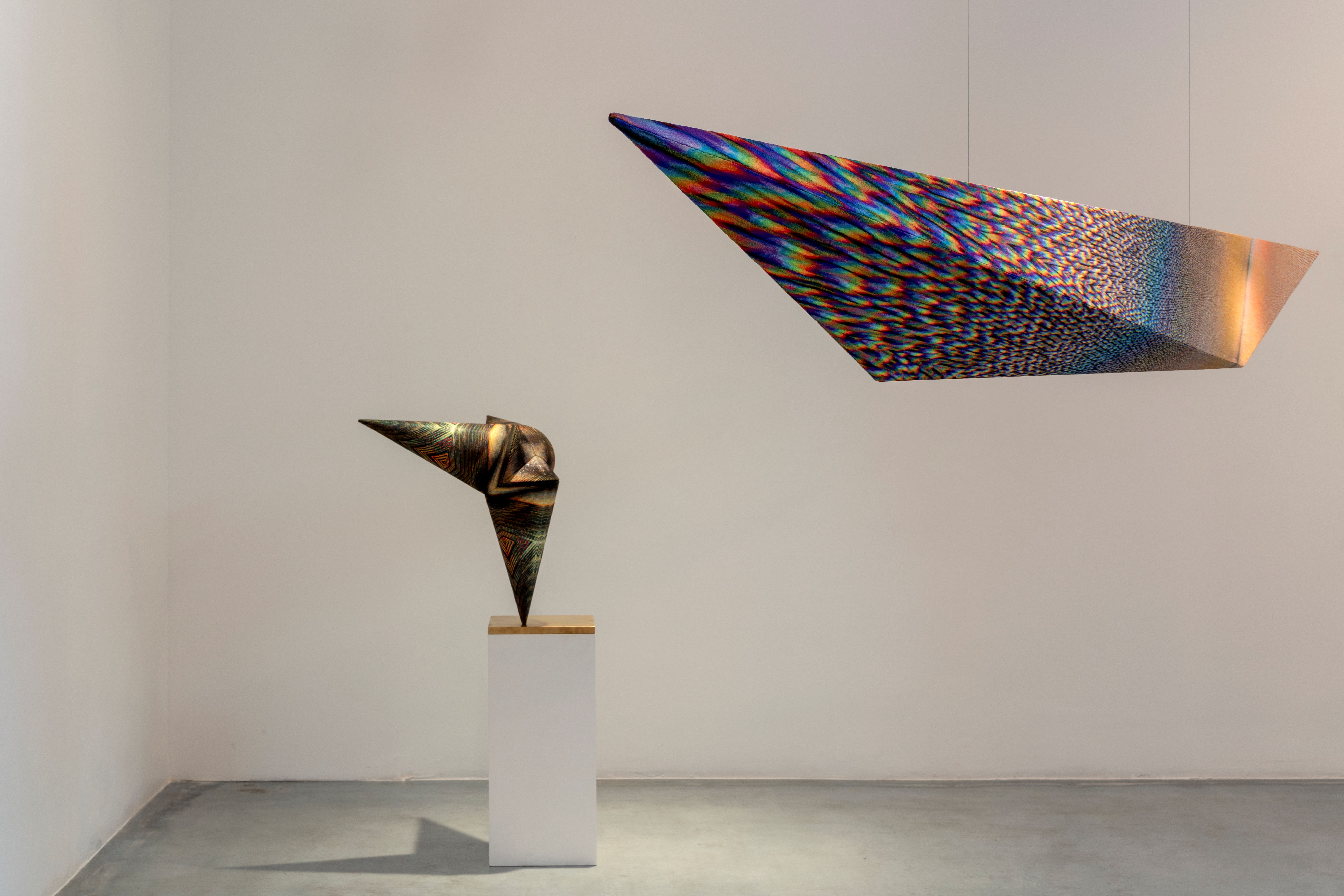 Installation view: Extensions, Galer&amp;iacute;a Elba Ben&amp;iacute;tez, Madrid, Spain, 2025. Photo credit: Luis As&amp;iacute;n. Courtesy of Miriam B&amp;auml;ckstr&amp;ouml;m and Galer&amp;iacute;a Elba Ben&amp;iacute;tez