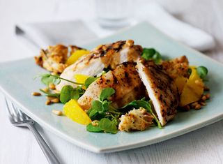 Chargrilled Chicken, Orange and Watercress Salad