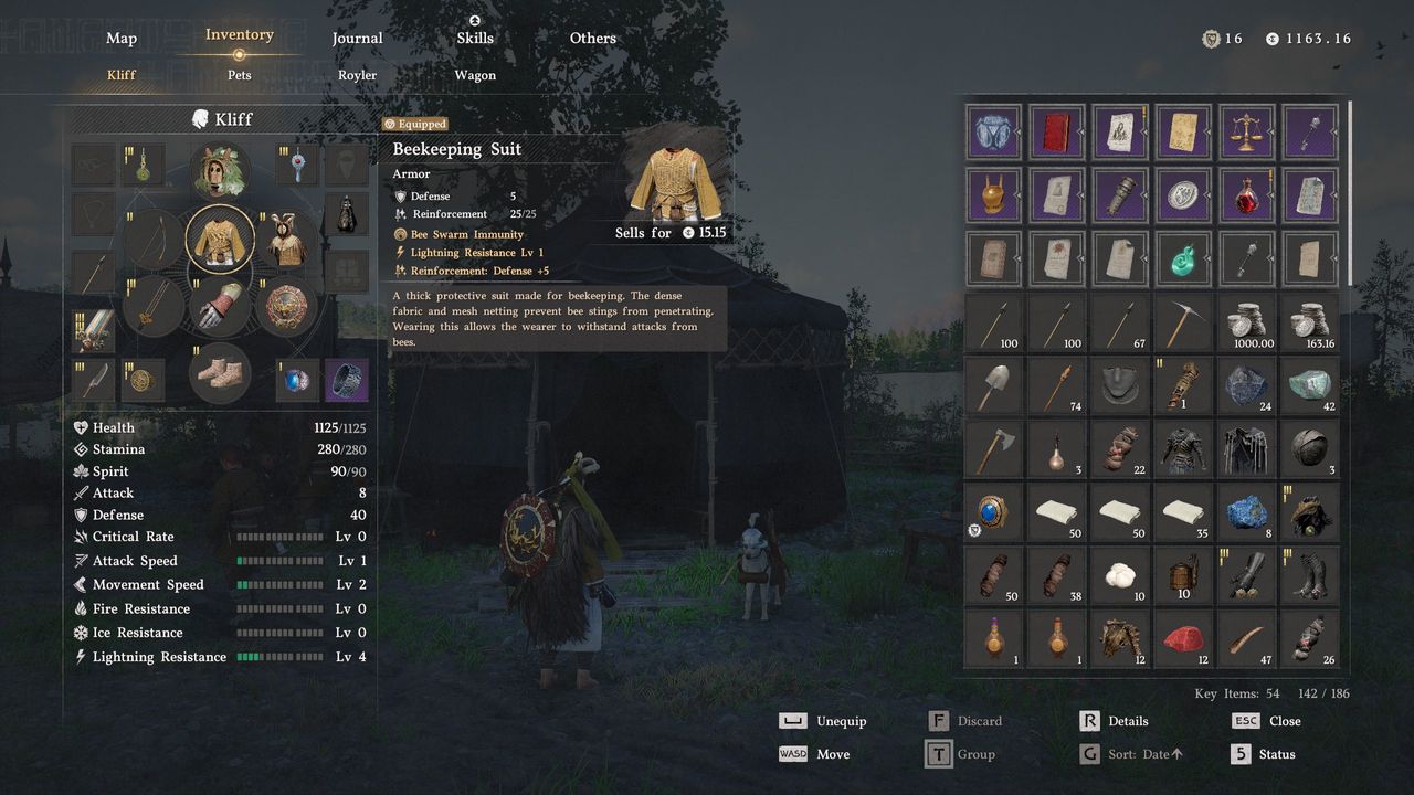 Crimson Desert Beehive Club - Beekeping Suit